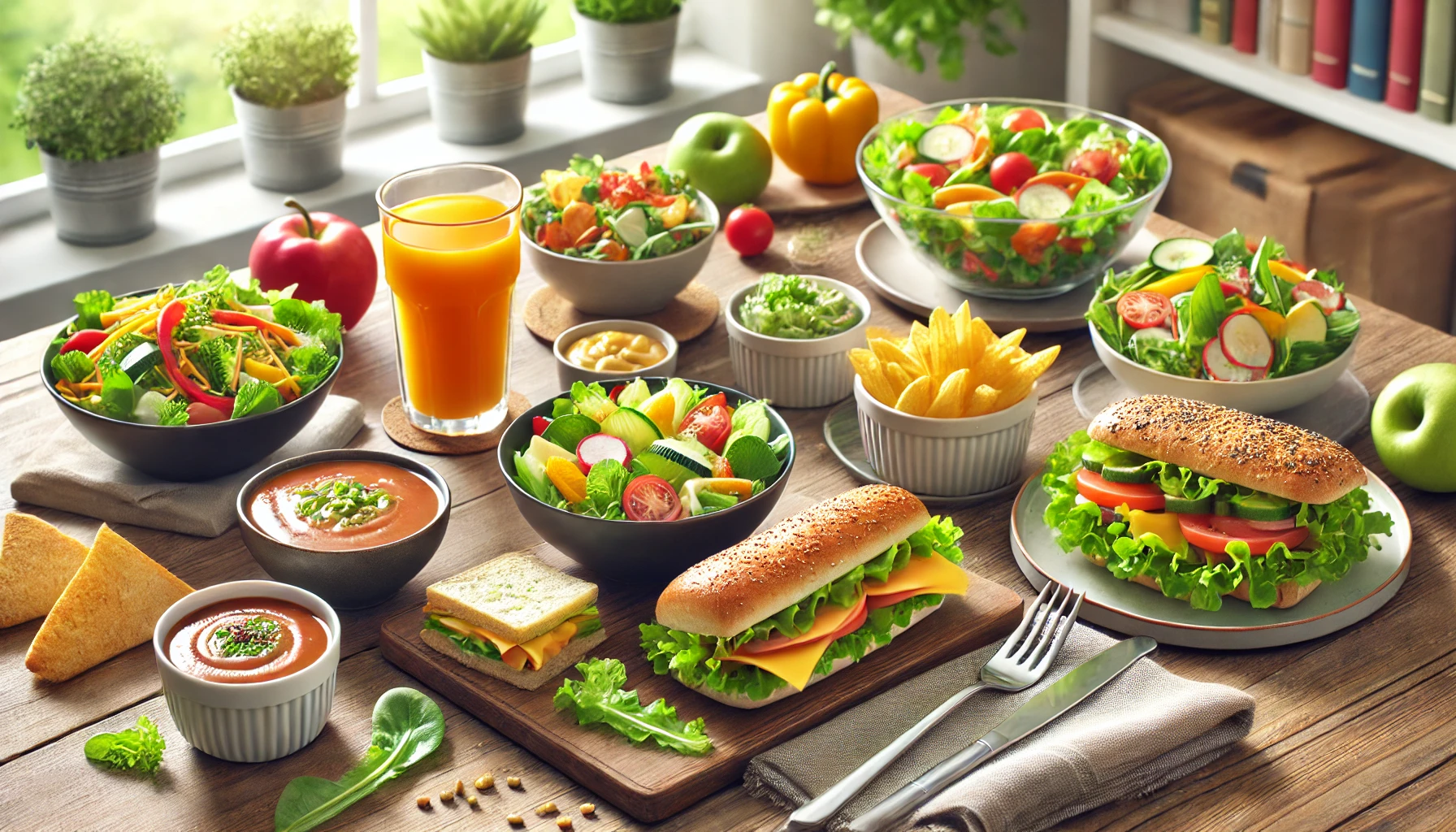 Healthy Lunch Spread