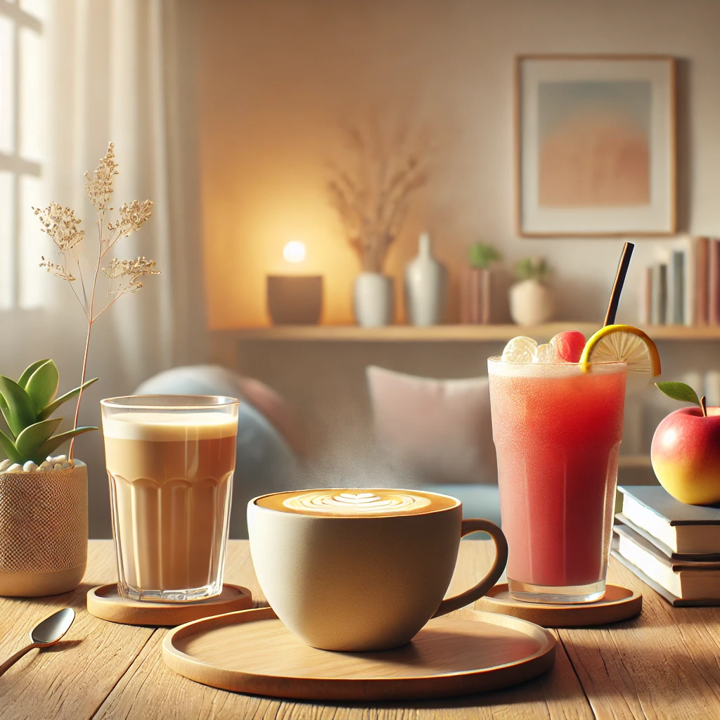 Cozy Home Café Setting