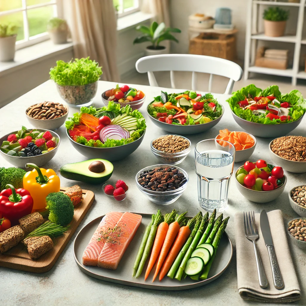 Healthy Meal Setup